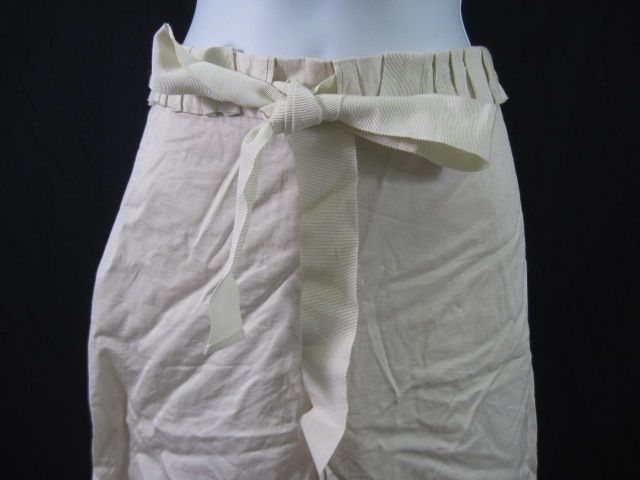 NWT PORTS 1961 Ivory Cropped Pants Capris Sz 4 $475  