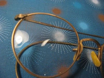 Vintage Pair of Ful Vue Wire Frame Gold 12K Glasses  