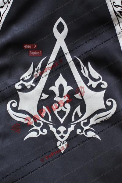 Ezio Blue Version Assassins Creed Revelation Cosplay Costume  