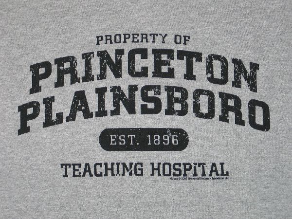 House TV Princeton Plainsboro Teaching Hospital T Shirt  