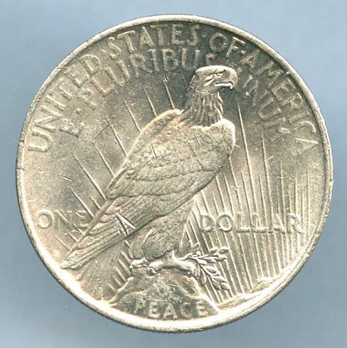 1926 D Peace Silver Dollar Uncirculated (0161)  