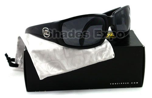 NEW VON ZIPPER SUNGLASSES VZ PAPA G BLACK BPP AUTH  