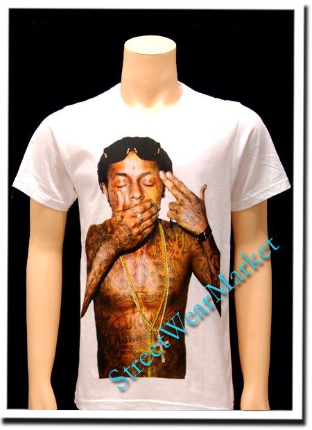 LIL WAYNE Hip Hop Rap Rapper Rock Punk Men T shirt Sz M  