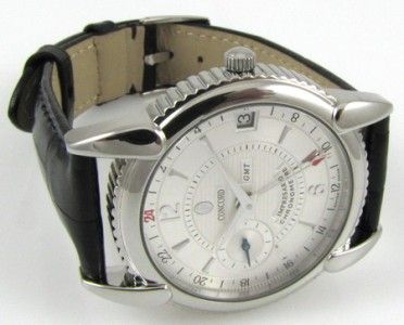 CONCORD IMPRESARIO GMT CHRONOMETER MENS WATCH MSRP $3290.00  