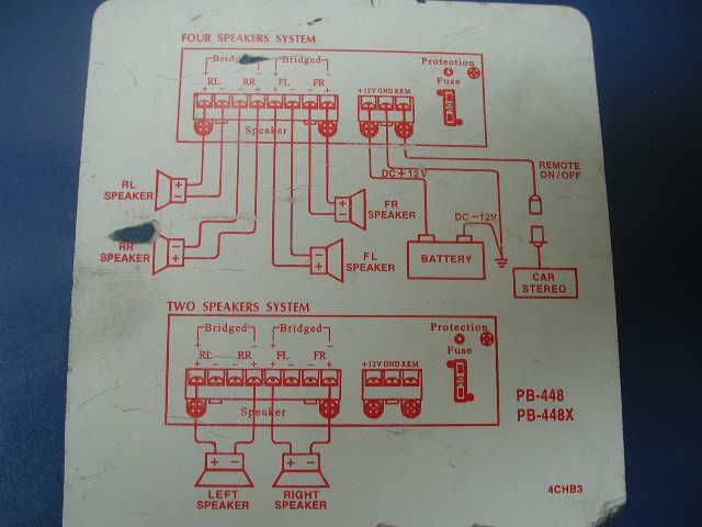 Pyramid PB448X 1000 Watt Car Amplifier as is  