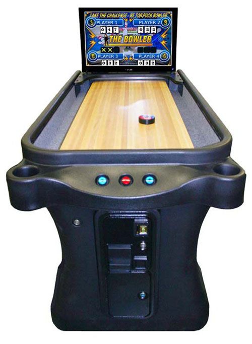 Arachnid Knock   Off / SUPPER SHUFFLE  SHUFFLEBOARD & Bowling 7 Games 