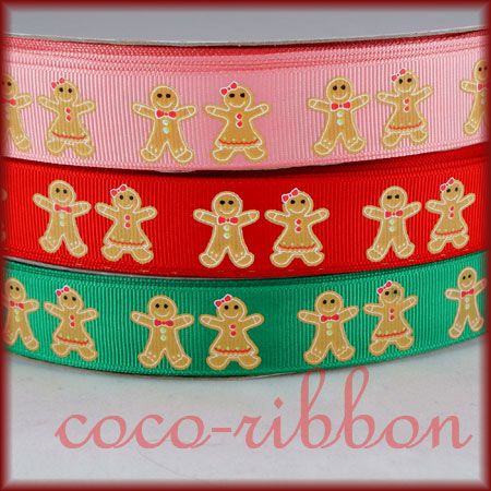 10YD 7/8 Christmas Gold Sparkle HoHoHo Peppermint Candy Grosgrain 