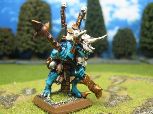 DPS painted Lizardmen Chakax, Eternity Warden LZ022  