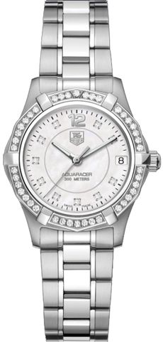 NEW TAG HEUER AQUARACER DIAMONDS WATCH WAF1313.BA0819 760643108197 