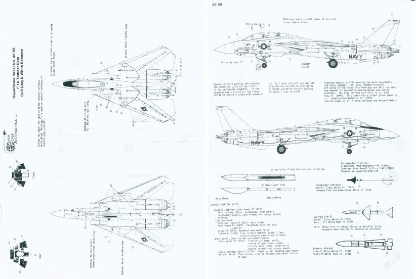 Verlinden F 14A Tomcat Super Detail Set