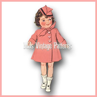 Vintage Shirley Temple Doll Clothes Dress Pattern ~ 16  