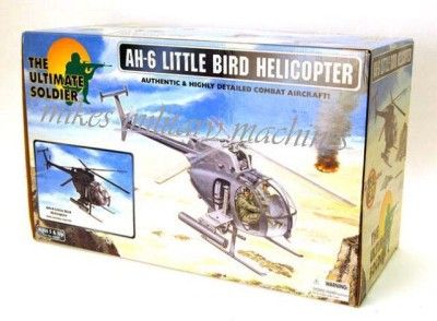   SOLDIER 1/6th AH 6 LITTLE BIRD 160th NIGHT STALKERS HELICOPTER MODEL