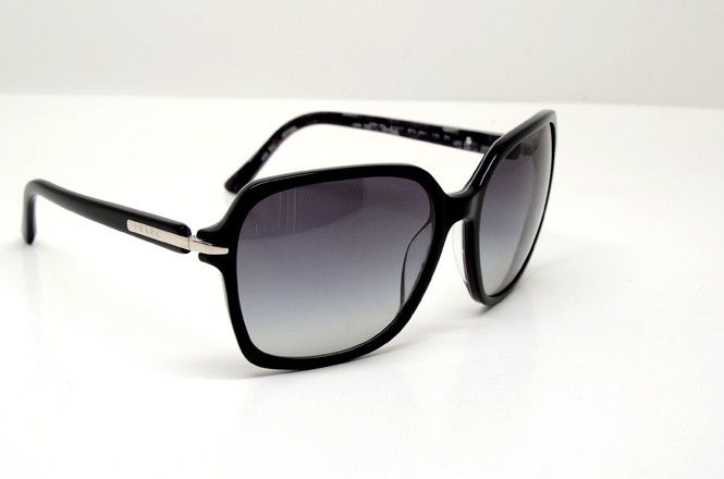 PRADA SPR 18NS BF5 3M1 BLACK SUNGLASSES 18N BF53M1  