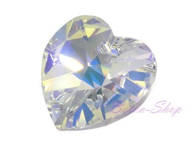 6202 18x17.5mm Swarovski Heart Pendant (4 pcs)  