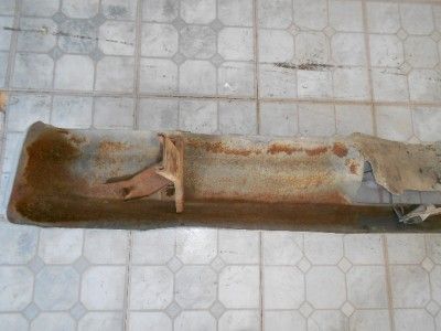 1964  1965 Ranchero Futura Falcon Rear Bumper w/Brackets  