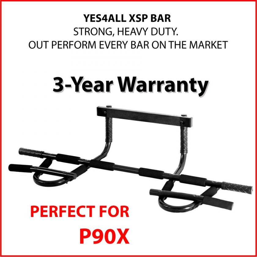 Yoga Mat, Chin Up Bar, Safe Resistance Bands for P90²X  