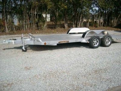 16 ALUMA Car Hauler Equipment Utility Trailer NEW 8216 aluminum 