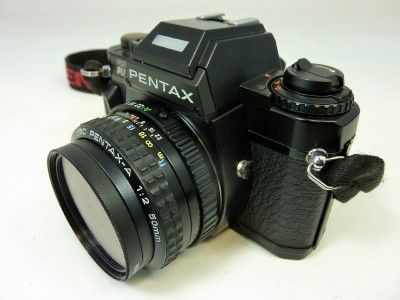 PENTAX Program Plus Film Camera w/ Pentax A Lens  