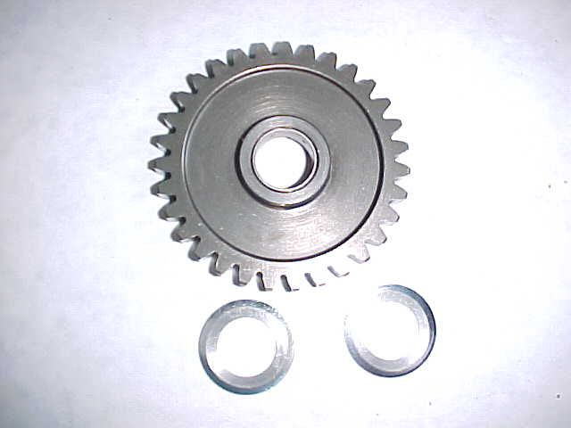 1985 85 KAWASAKI KX125 KX 125 KICKSTART IDLER IDLE GEAR  