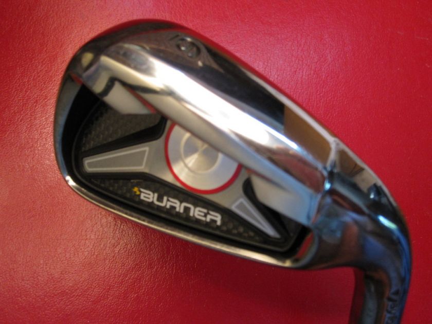 TaylorMade 09 Burner 6 Iron Steel Stiff Right Handed  