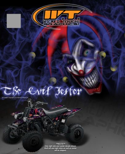 YAMAHA BANSHEE FENDER PLASTICS GRAPHICS THE EVIL JESTER  