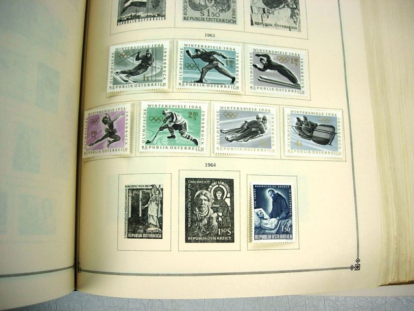 US/WW, CHINA, 100S of Stamps hinged in a Scott International(1963 