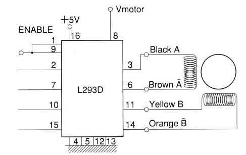 Canon BubbleJet FDK Stepper Motor SMB40 96 Bipolar mode 24V Motor Paso 