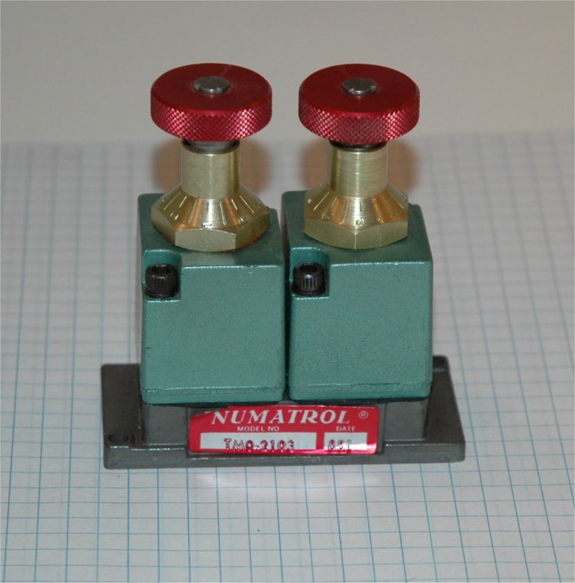 Numatrol Timers TMO 2103 on Base with Knobs  