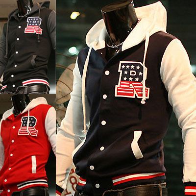 Mens Baseball Jacket Casual Jumper OL256_(3 COLOR)  