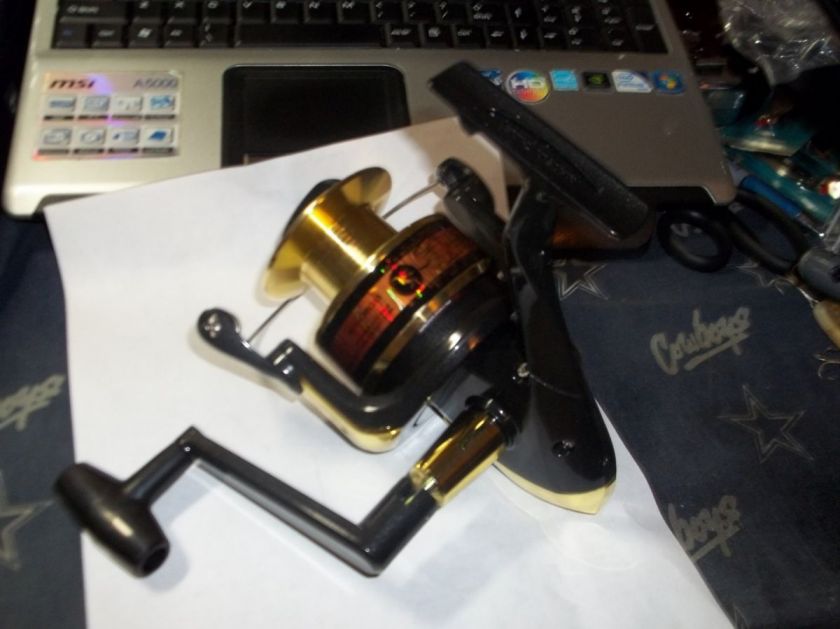   MEDIUM/HEAVY ACTION SPINNING REEL 17 25 LBS  