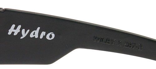 NEW WILEY X SUNGLASSES WX SSHYD01 BLACK HYDRO AUTH  