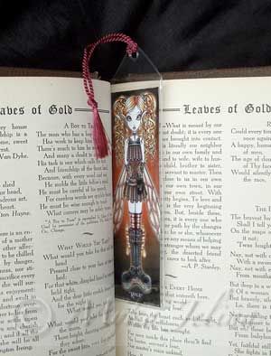 this listing is for one 2x7 inch bookmark fairy bookmark subject 