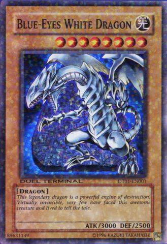 1x NM Blue Eyes White Dragon   DT01 EN001   Super Rare  