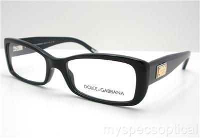 Dolce & Gabbana 3106 501 51 Black Eyeglass Frame 100% Authentic Made 