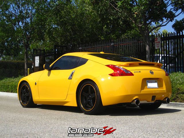 GF210 TANABE LOWERING SPRINGS 09 10 2010 NISSAN 370Z  