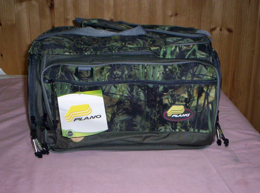   TACKLE BAG GREEN CAMO 3375 SOFTSIDER 18X10X10.5 FISHING BOX 3750