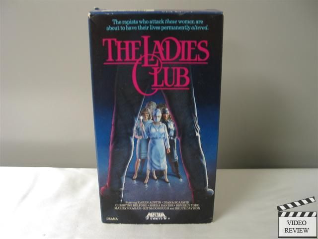 The Ladies Club (VHS, 1987) Karen Austin Bruce Davison 086112077536 