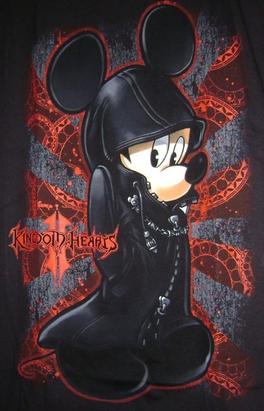 KINGDOM HEARTS MICKEY ORGANIZATION XIII YOUTH XL NEW  