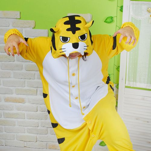 SWEET HOLIC Kigurumi Animal Pajama Costume Yellow Tiger  