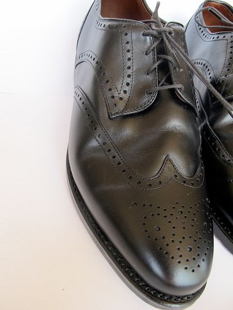   EDMONDS PARK RIDGE WING TIP OXFORDS LACE UP SHOES 10 3E WIDE  