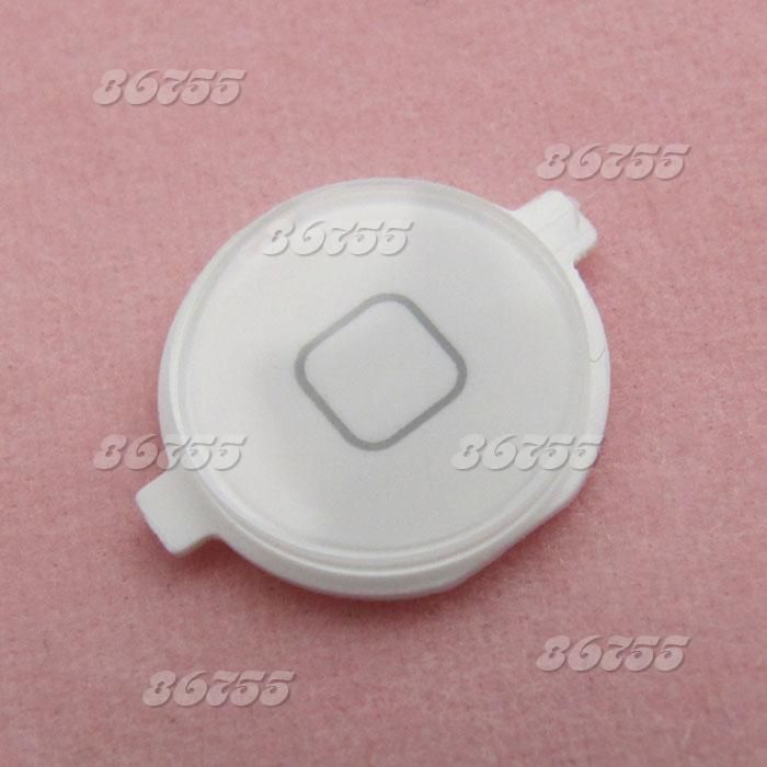 Home Button Key Keypad for Iphone 3G 3GS 1/2 clr white  