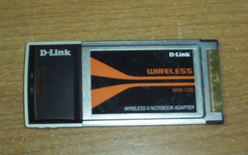 LINK DLINK WNA 1330WIRELESS G NOTEBOOK ADAPTER  