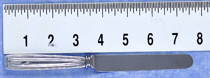 12 Sterling Tiffany & Co St Dunstan Breakfast Knives  