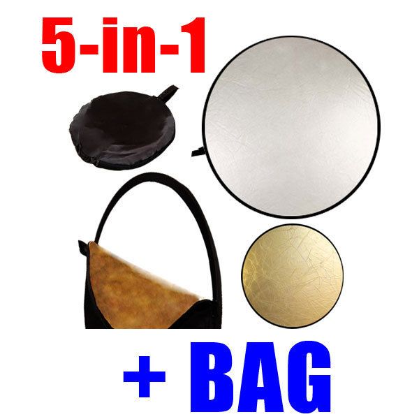 43 110cm Multi disc 5 in 1 Light Reflector for Studio  