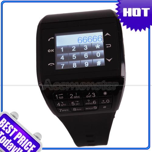 NEW Q8+ Wrist Watch Cell Phone Mobile /4 Spy Camera  