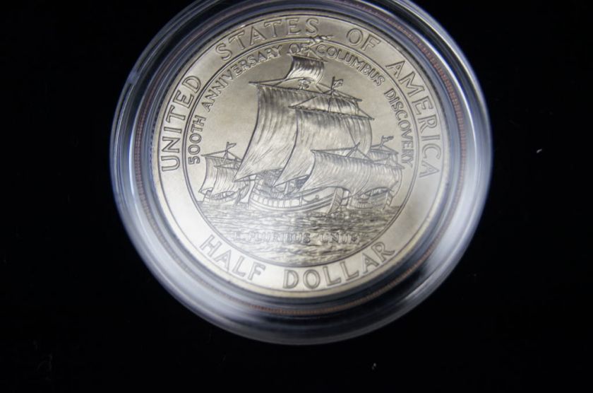 1992 D US Commemorative 500th Anniv. Columbus Discovery Half Dollar 