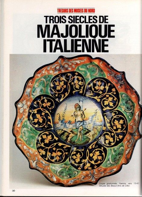 MAJOLIQUE ITALIENNE.ESTAMPES JAPONAISES.RELIQUAIRES.  