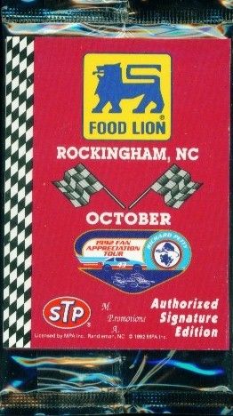 50 lb. CASE) NASCAR STP Food Lion Richard Petty Cards  