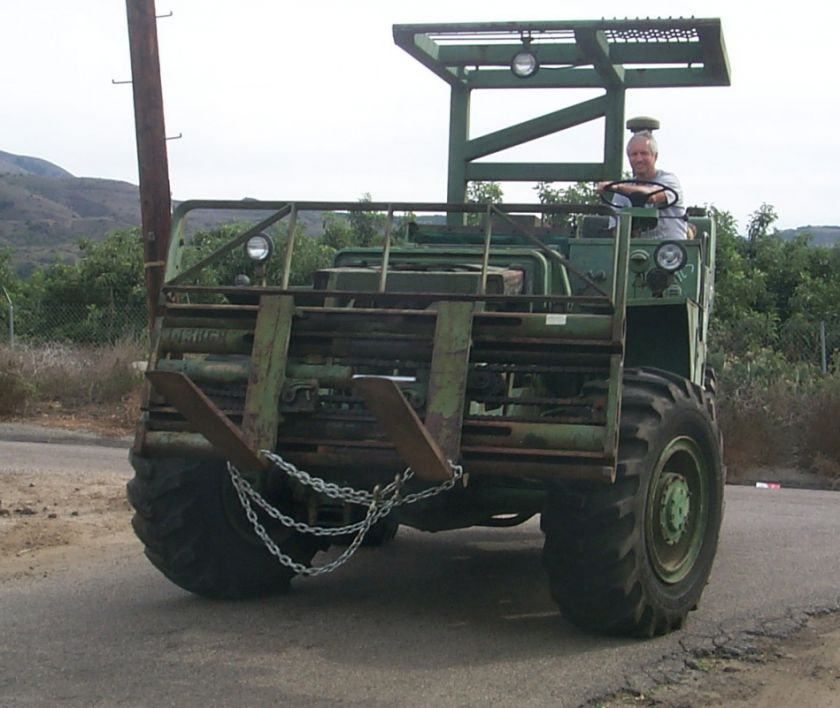   Forklift all terrain all wheel drive 6000# diesel/California  