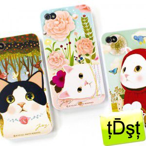 JETOY] CHOO CHOO CAT APPLE IPHONE4 CASE J6011  